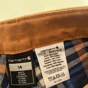 Boy’s Carhartt Fleece-lined jeans